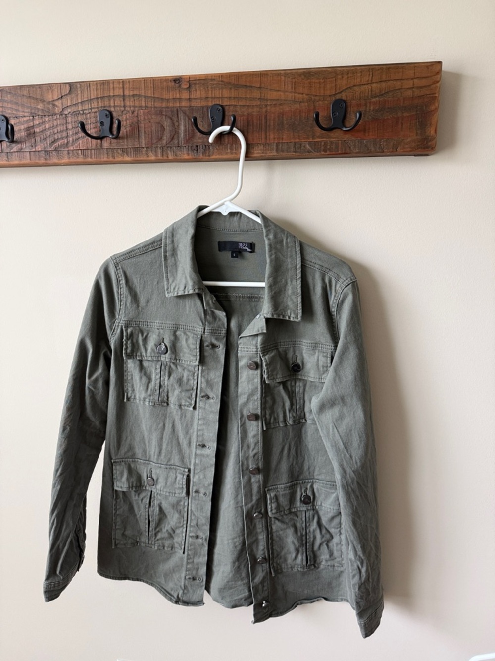 1822 Womens Military Field Jacket - Olive